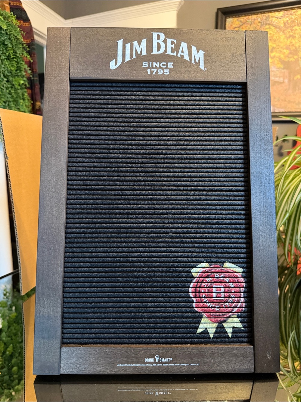 NEW Jim Beam Letterboard Display